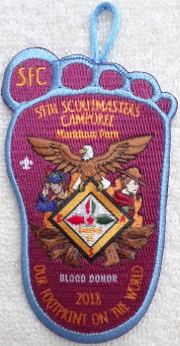 2018 blood donor patch
